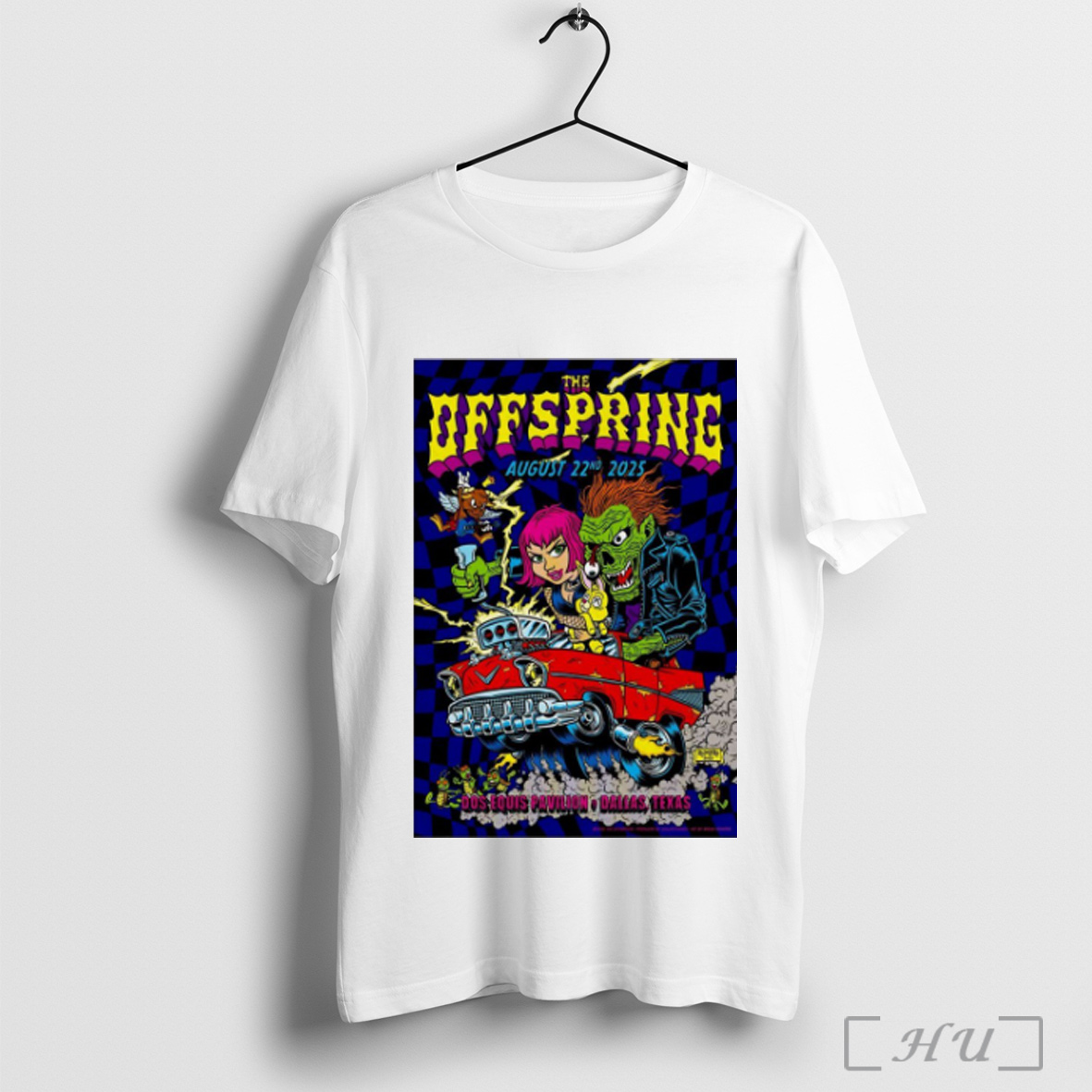Officials Poster The Offspring Dos Equis Pavilion In Dallas Tx August 22 2025 T Shirt Sweatshirt