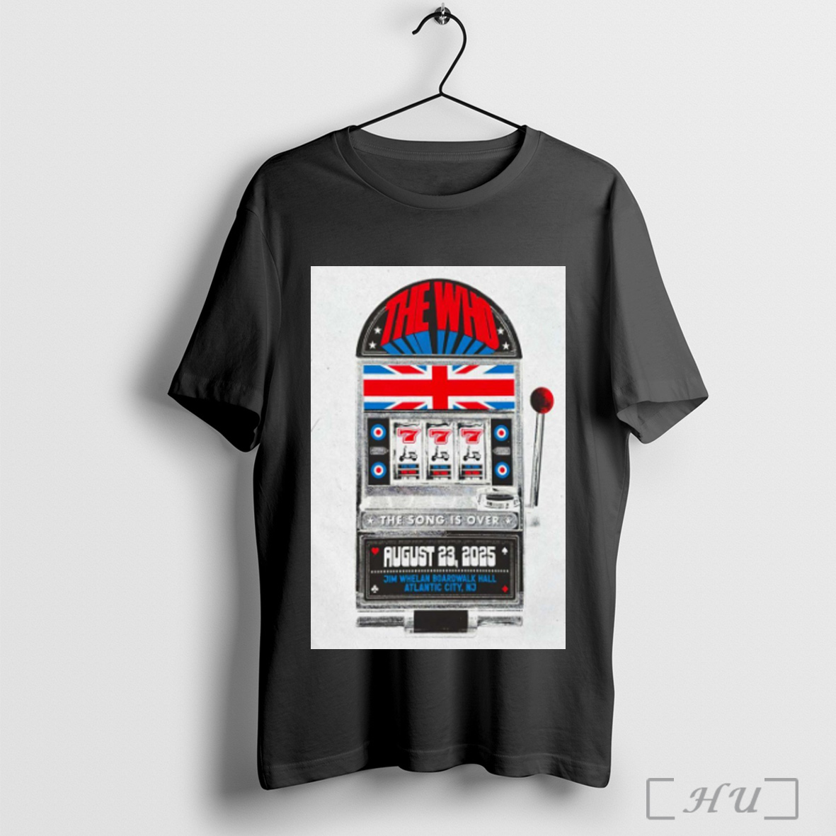 Officials Poster The Who The Song Is Over August 23 2025 Boardwalk Hall In Atlantic City Nj T Shirt Sweatshirt
