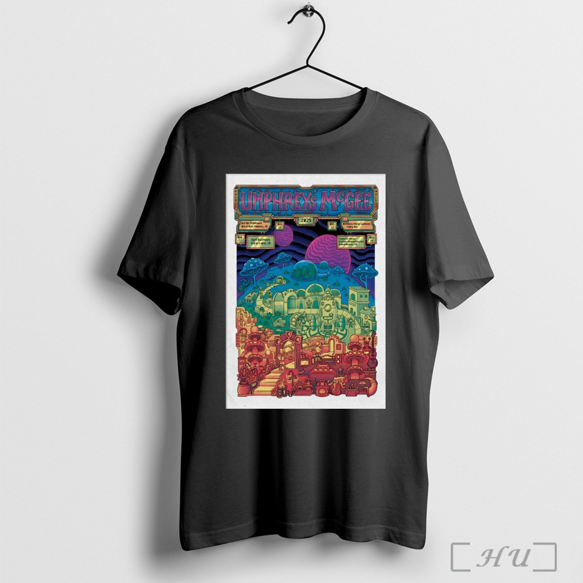 Officials Poster Umphreys Mcgee August 22 2025 Surf Ballroom In Clear Lake Ia T Shirt Sweatshirt