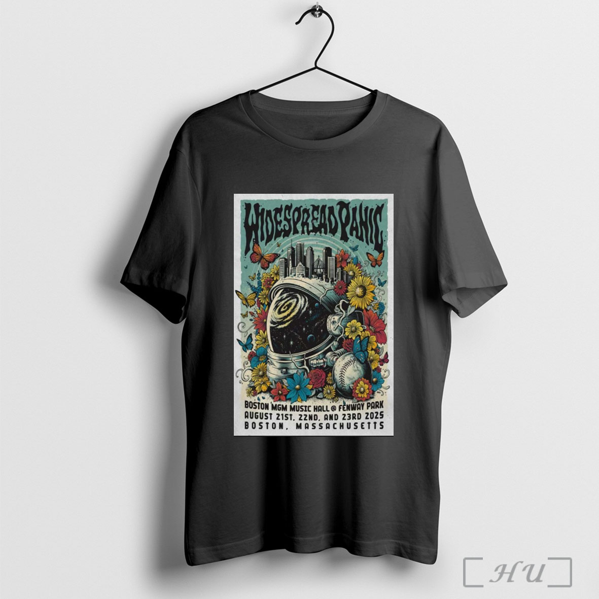 Officials Poster Widespread Panic August 21 23 2025 Boston Mgm Music Hall At Fenway Park In Boston Ma Tour T Shirt Sweatshirt