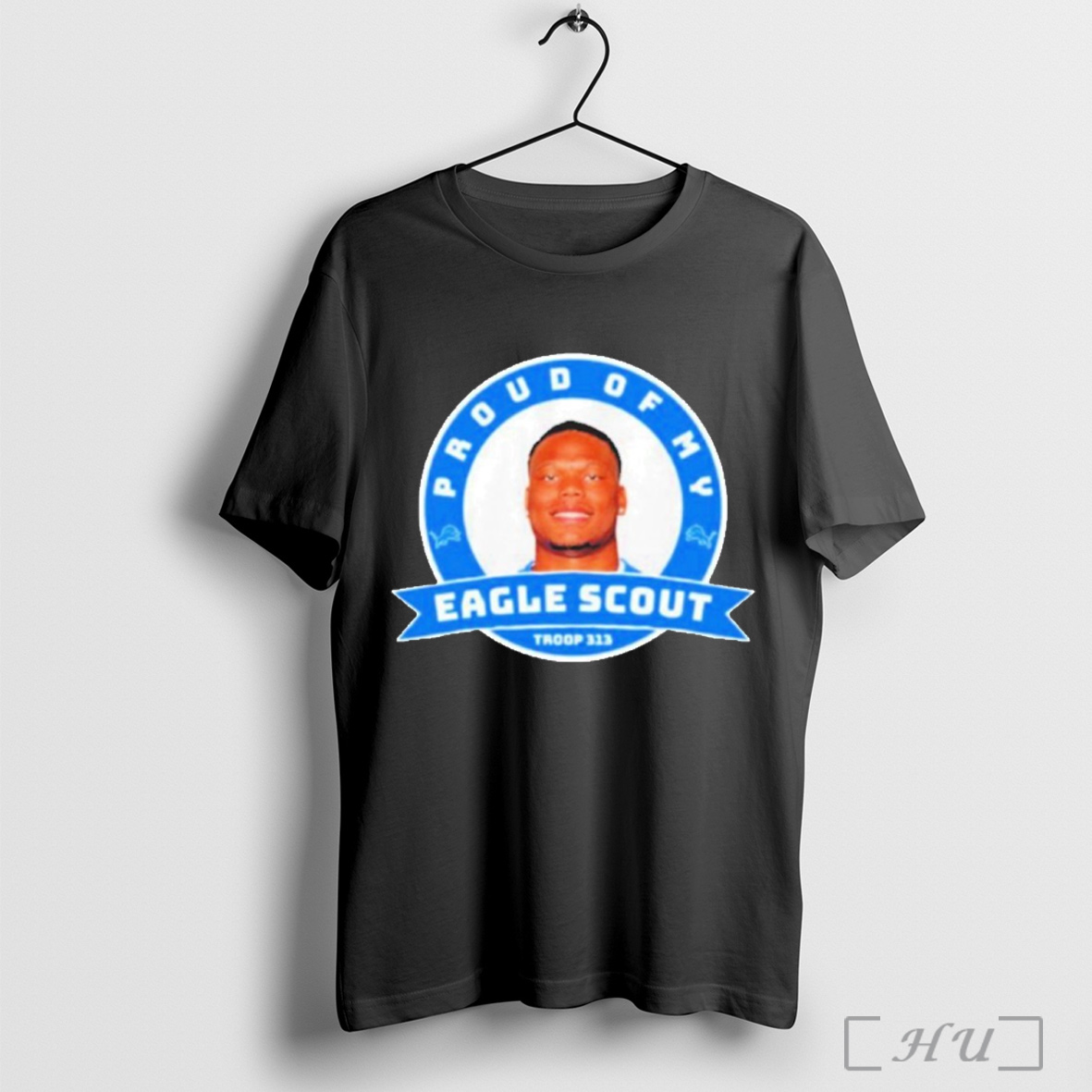 Officials Proud Of My Eagle Scout David Montgomery Detroit Lions T Shirt Sweatshirt