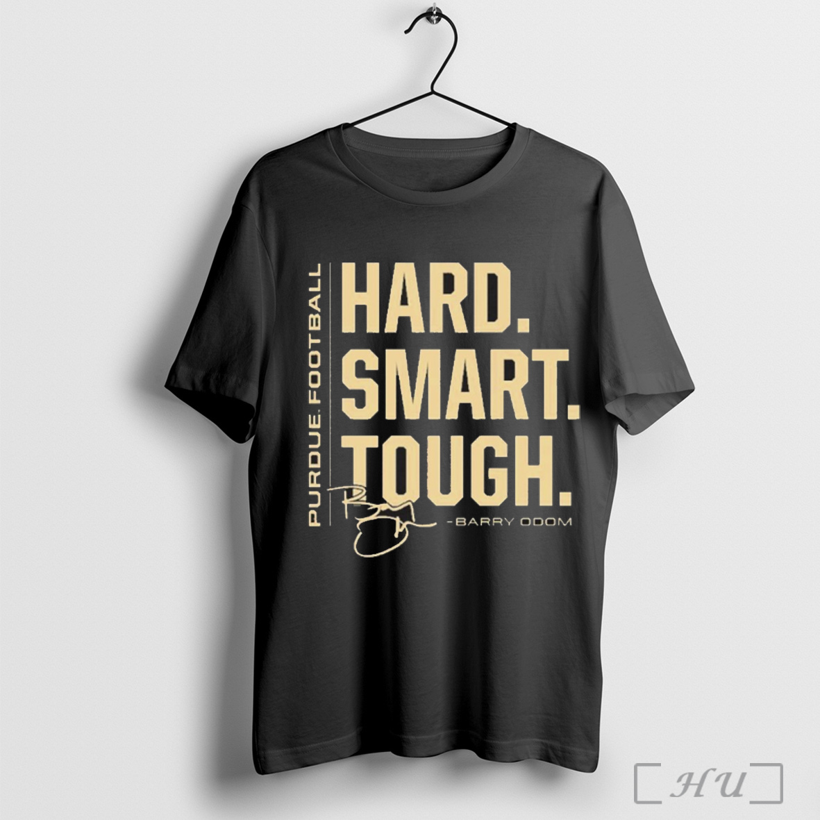 Officials Purdue Boilermakers Football Hard Smart Tough Barry Odom T Shirt Sweatshirt