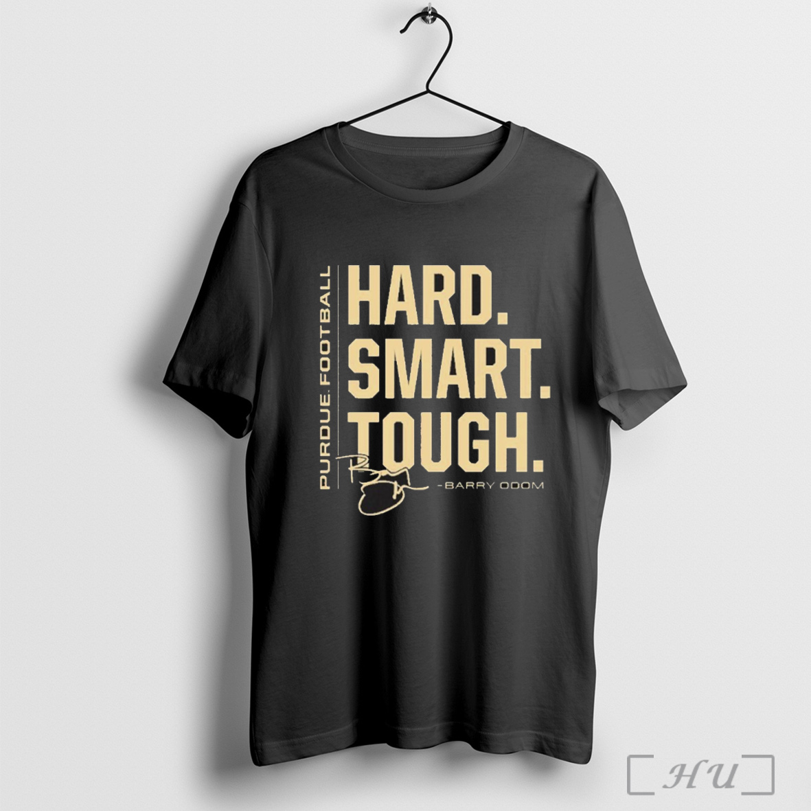 Officials Purdue Boilermakers Football Hard Smart Tough Barry Odom T Shirt