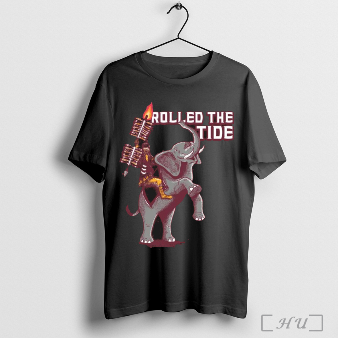 Officials Rolled The Tide Alabama Crimson Tide Ncaa Football Mascot Painting T Shirt Sweatshirt