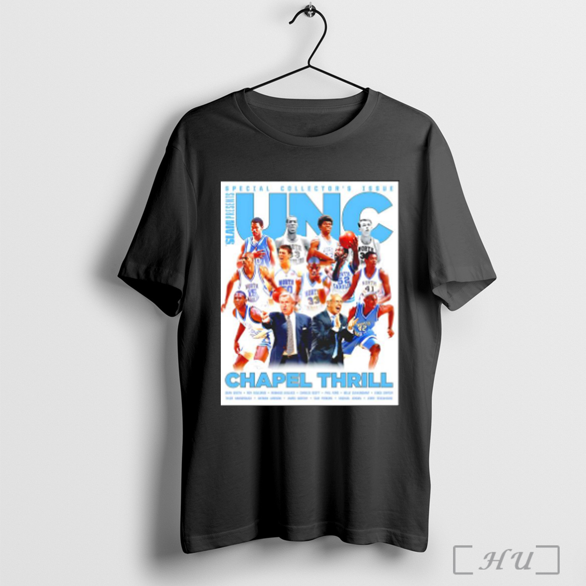 Officials Slam Presents North Carolina Tar Basketball Palyer Graphic T Shirt Sweatshirt