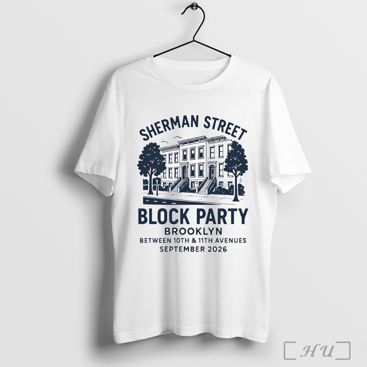 Officials Sherman Street Block Party Brooklyn Between 10th 11th Avenues September 2026 Shirt Hoodie Sweater Longsleeve And V Neck T Shirt