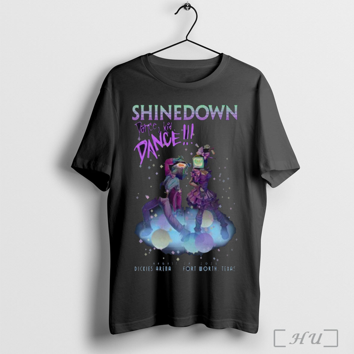 Officials Shinedown Dance Kid Dance 08 28 2025 Fort Worth Texas T Shirt Sweatshirt
