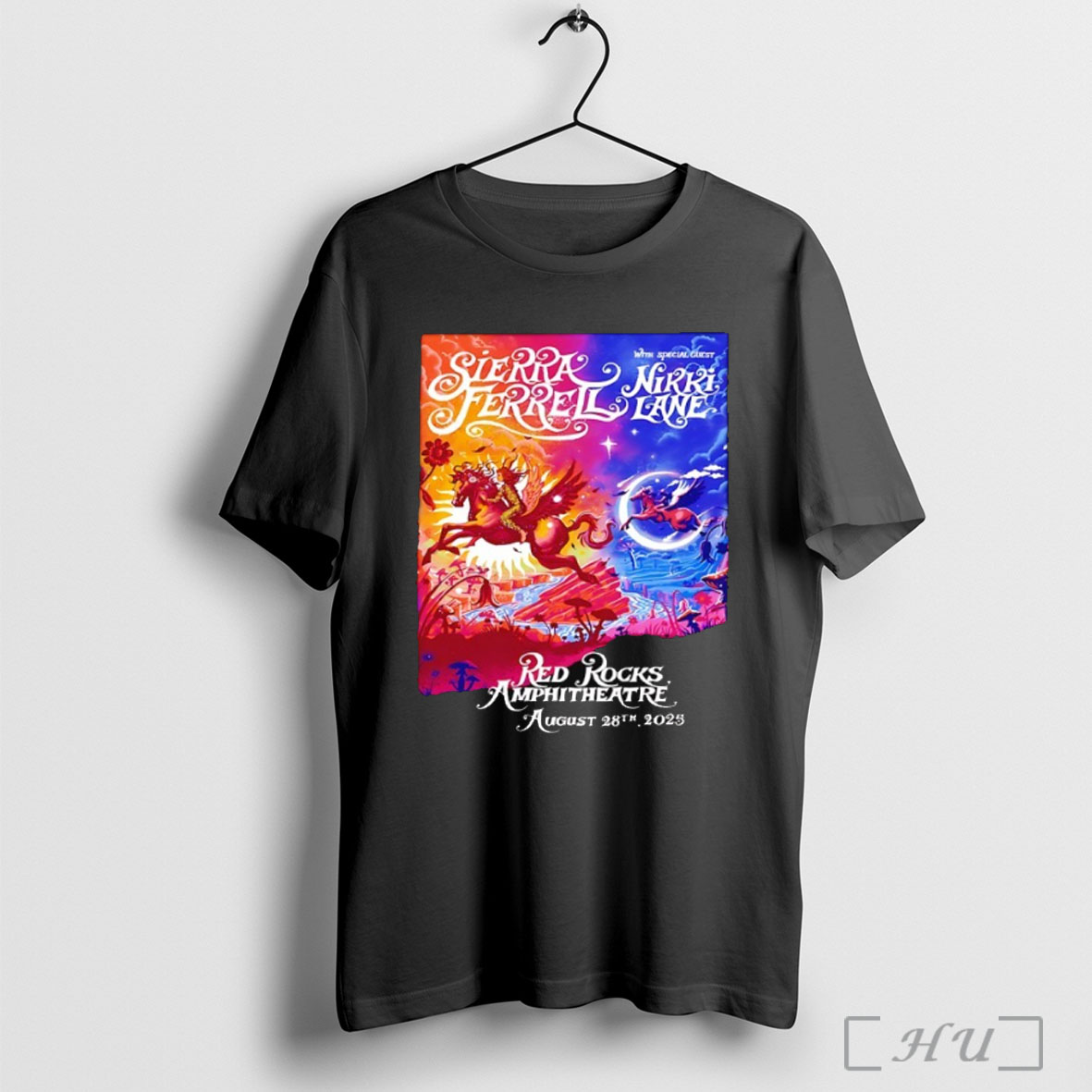 Officials Sierra Ferrell Nikki Lane Tour Red Rocks Aug 28 2025 T Shirt Sweatshirt