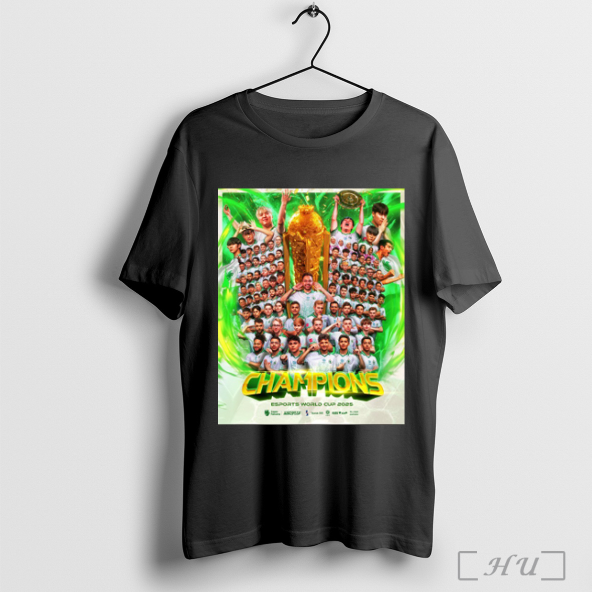 Officials Team Falcons Champions Esports World Cup 2025 Falcons Are Here Poster T Shirt Sweatshirt