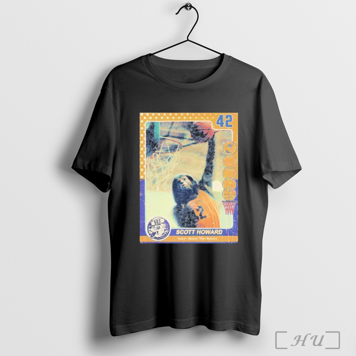 Officials Teen Wolf Trading Card Scott Howard Guard Beacon Town Beavers T Shirt Sweatshirt