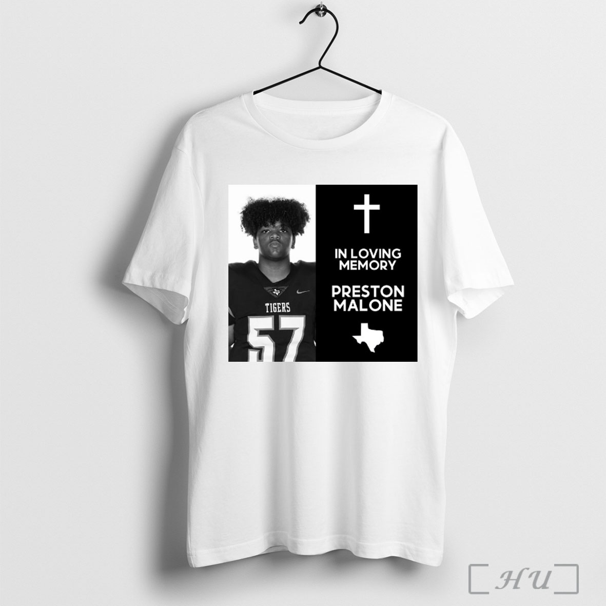 Officials Texas Football Life In Loving Memory Preston Malone Football Player Dies Poster T Shirt Sweatshirt