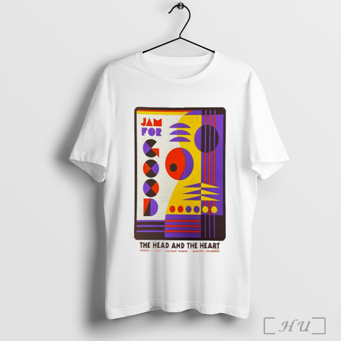 Officials The Head And The Heart Boulder Co Tour 2025 Poster T Shirt Sweatshirt
