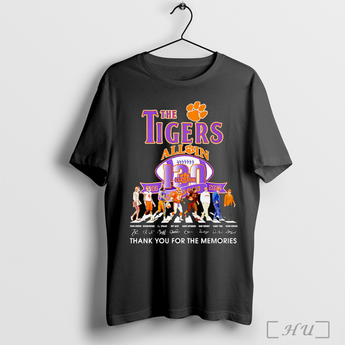 Officials The Tigers All In 130 Seasons 1986 2025 Thank You For The Memories T Shirt Sweatshirt