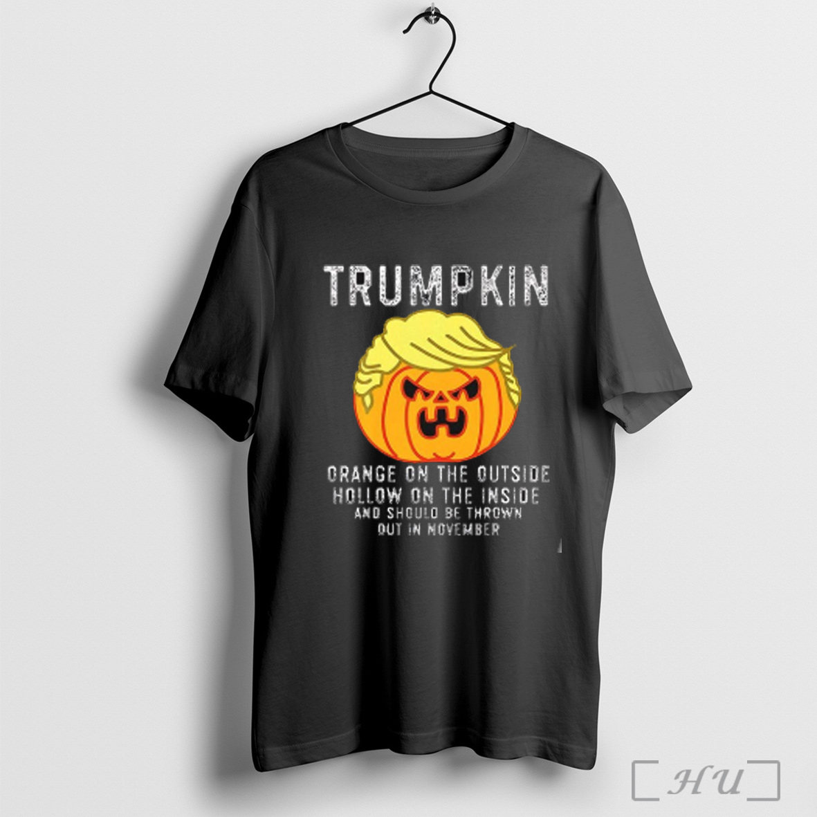 Officials Trumpkin Orange On The Outside Hollow On The Inside Halloween T Shirt Sweatshirt