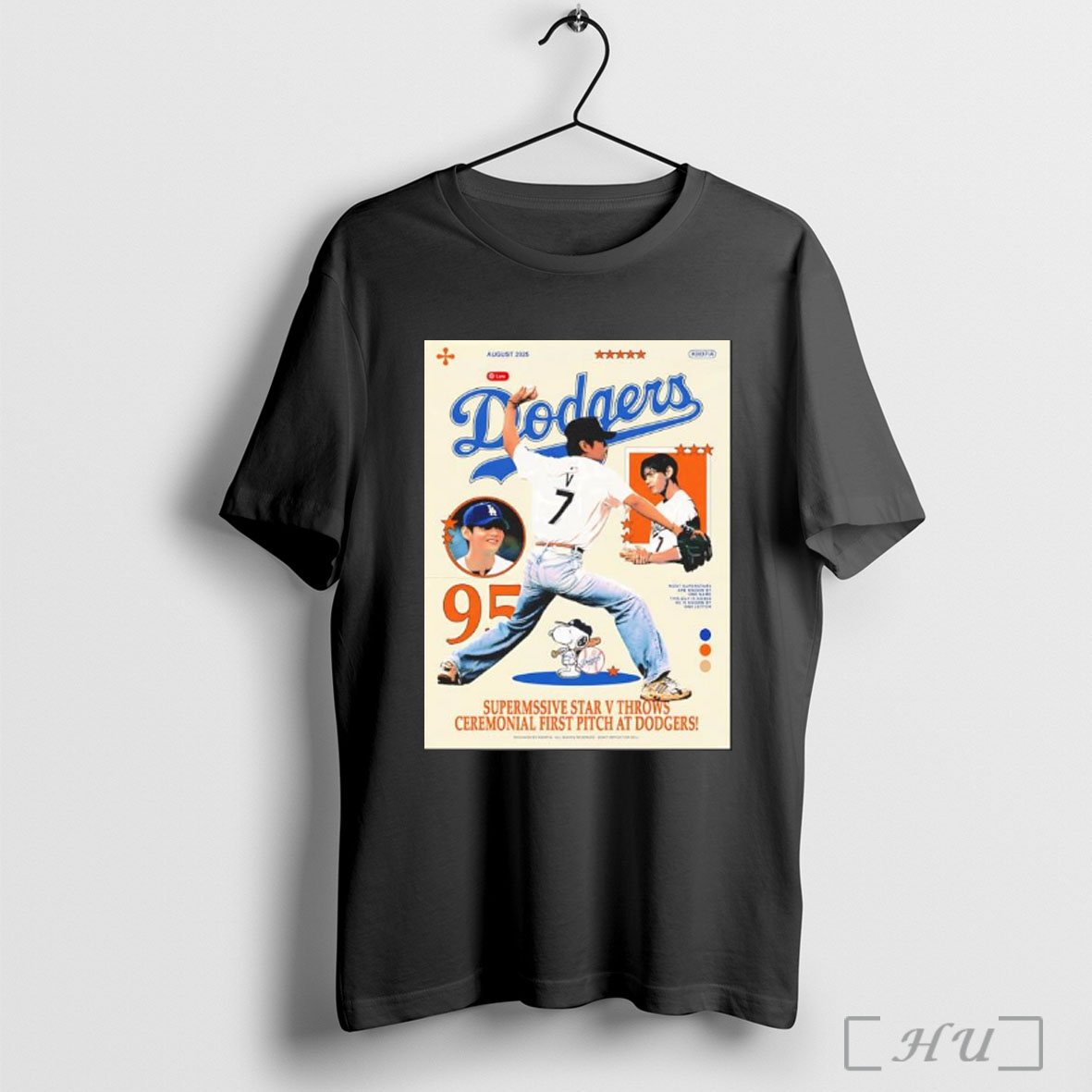 Officials V At Dodgers Supermassive Star V Throws Ceremonial First Pitch At Dodgers T Shirt Sweatshirt