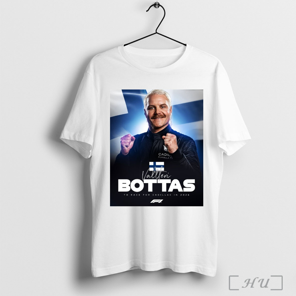 Officials Valtteri Bottas To Race For Cadillac Formula 1 Team In 2026 Poster T Shirt Sweatshirt