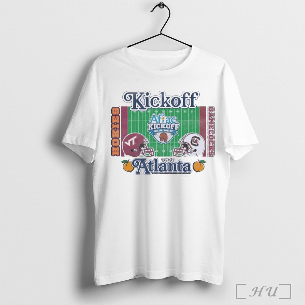 Officials Virginia Tech Vs South Carolina Aflac Kickoff 2025 Atlanta Field T Shirt Sweatshirt
