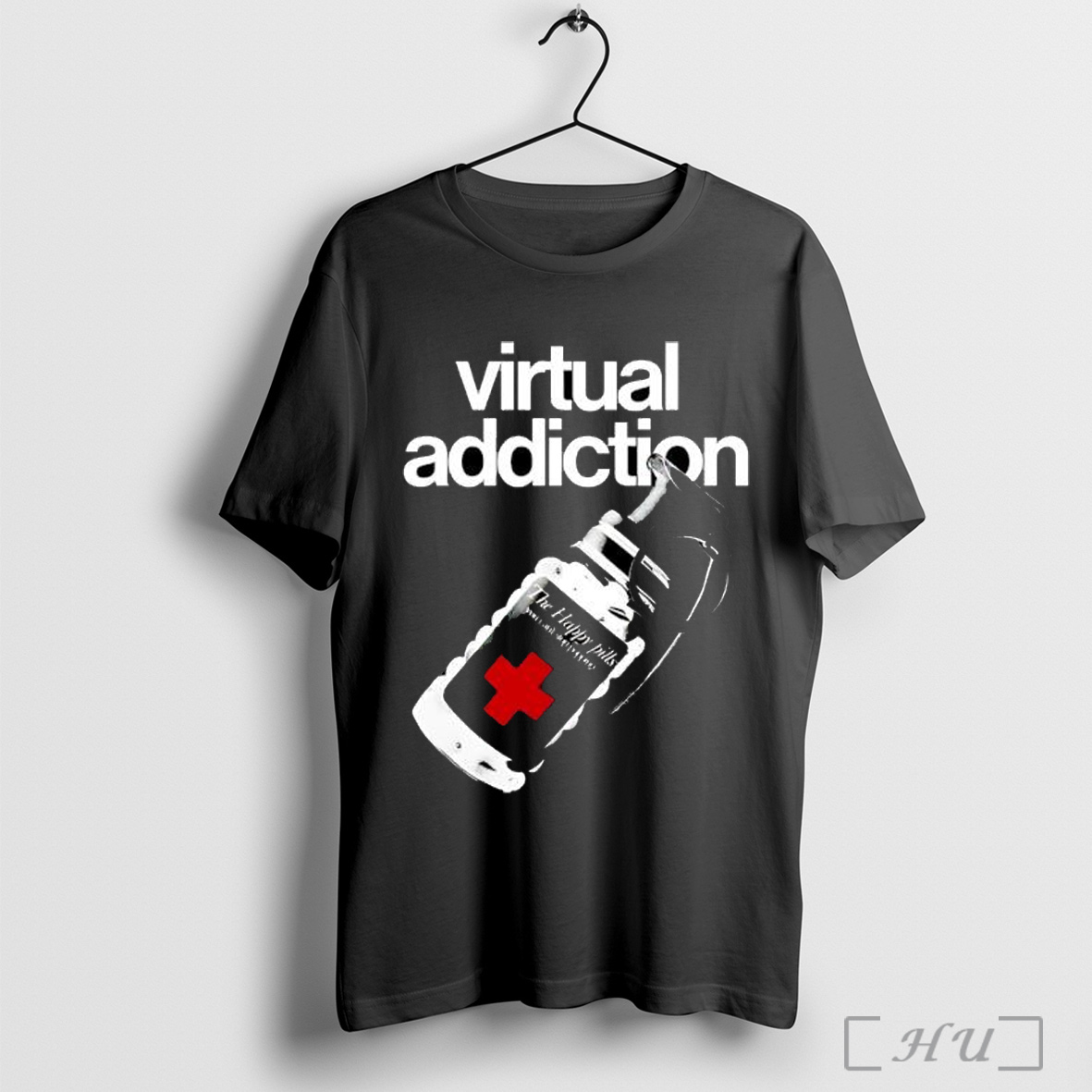 Officials Virtual Addiction These Happy Pills Shirt Hoodie Sweater Longsleeve And V Neck T Shirt