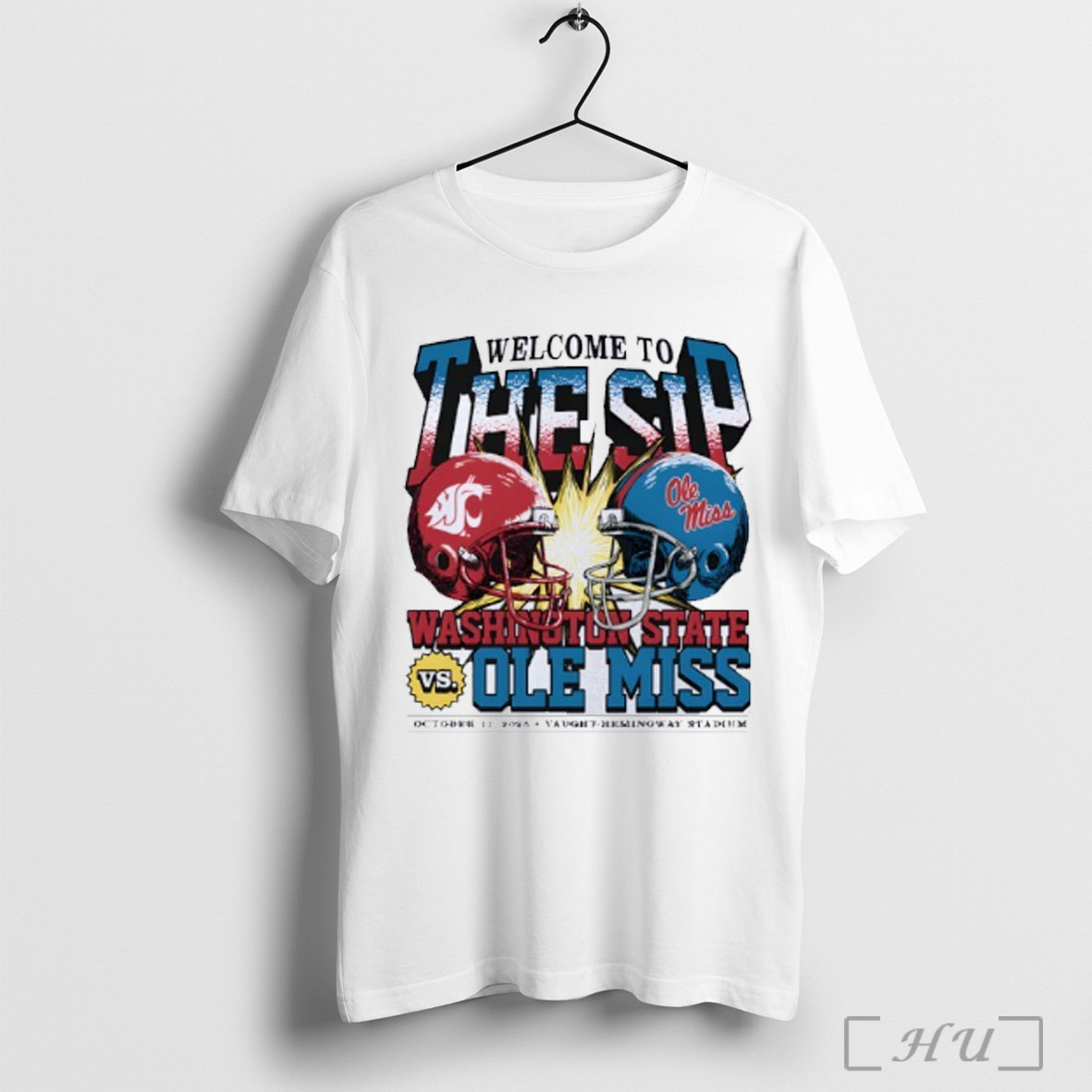 Officials Welcome To The Sip Washington State Vs Ole Miss Game Day 2025 T Shirt Sweatshirt