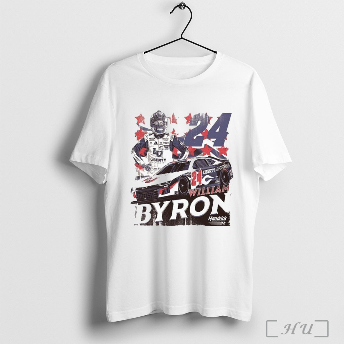 Officials William Byron Hendrick Motorsports Team Liberty University Car T Shirt Sweatshirt