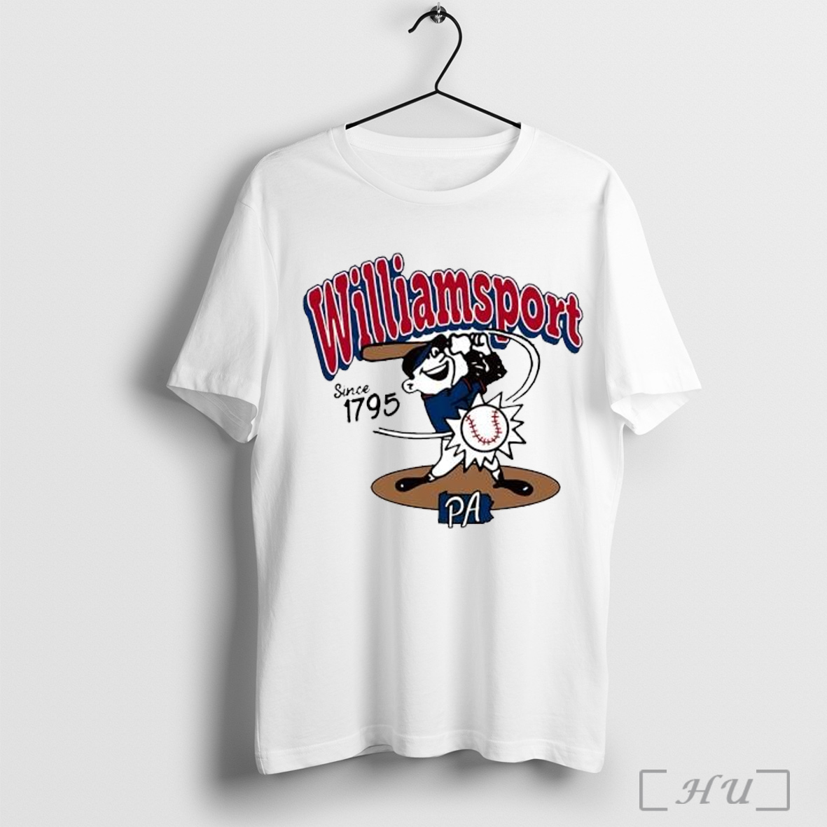 Officials Williamsport Cream Batter Since 1795 Baseball Shirt Hoodie Sweater Longsleeve And V Neck T Shirt