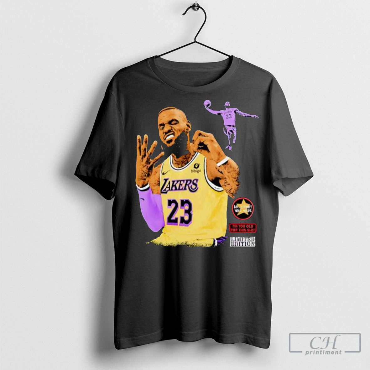 Offiical Nba Lebron James Hold Up 4 Fingers Shirts