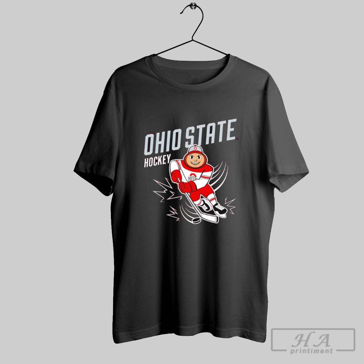 Ohio State Buckeyes Brutus Ice Hockey Shirt