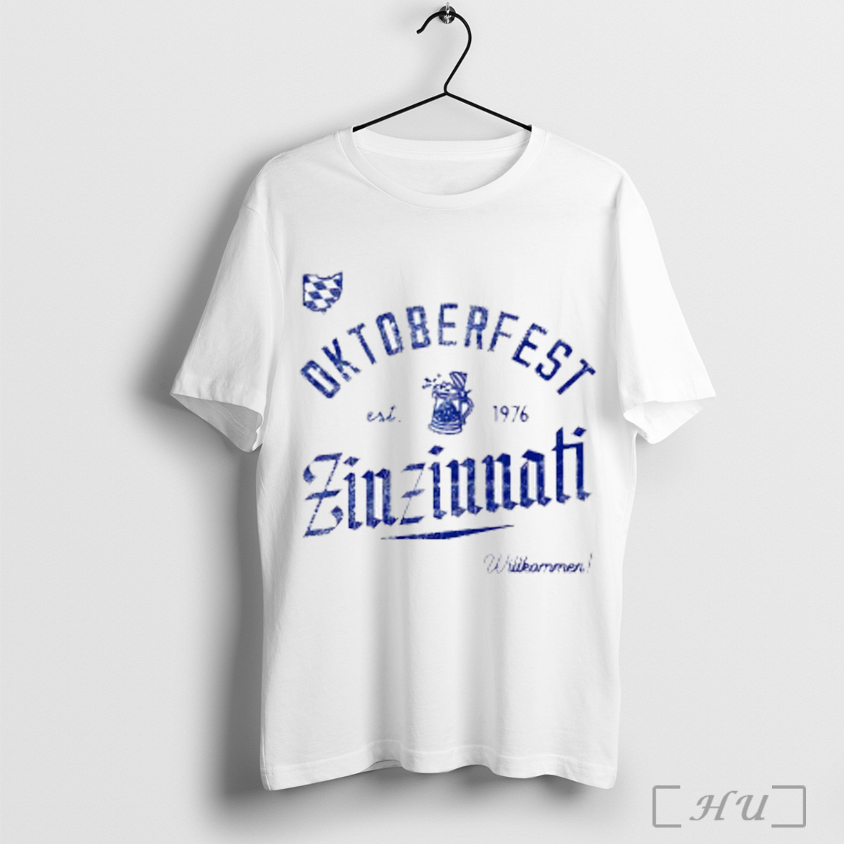 Oktoberfest Zinzinnati Willkommen Est 1976 T Shirt Sweatshirt