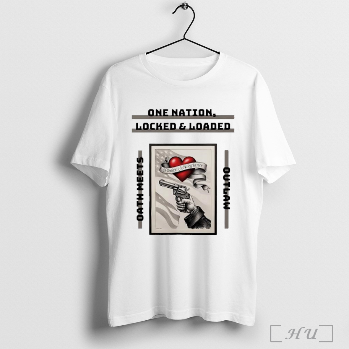 One Nation Locked And Loaded T Shirt Sweatshirt