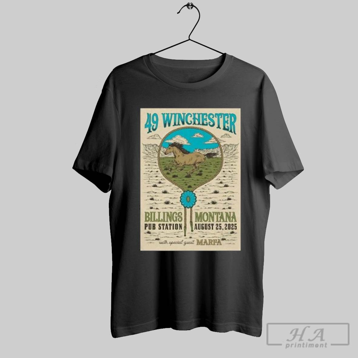Original 49 Winchester Pub Station In Billings Mt August 25 2025 T Shirt