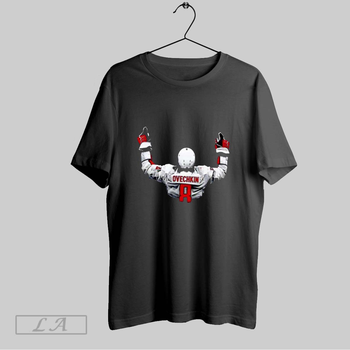 Original Alex Ovechkin Washington Jersey Silhouette Nhl T Shirt Shirt