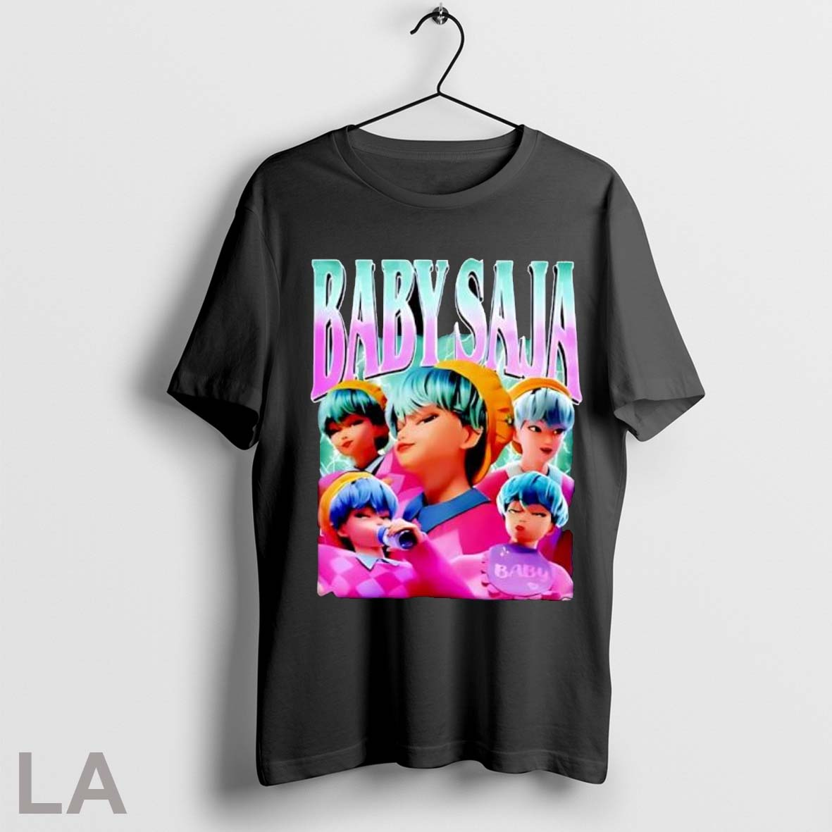 Original Baby Saja Boys Vintage Boy Band Kpop Demon Hunters T Shirt Shirt