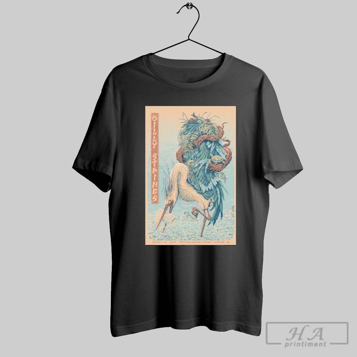 Original Billy Strings August 23 2025 Matthew Knight Arena Poster T Shirt