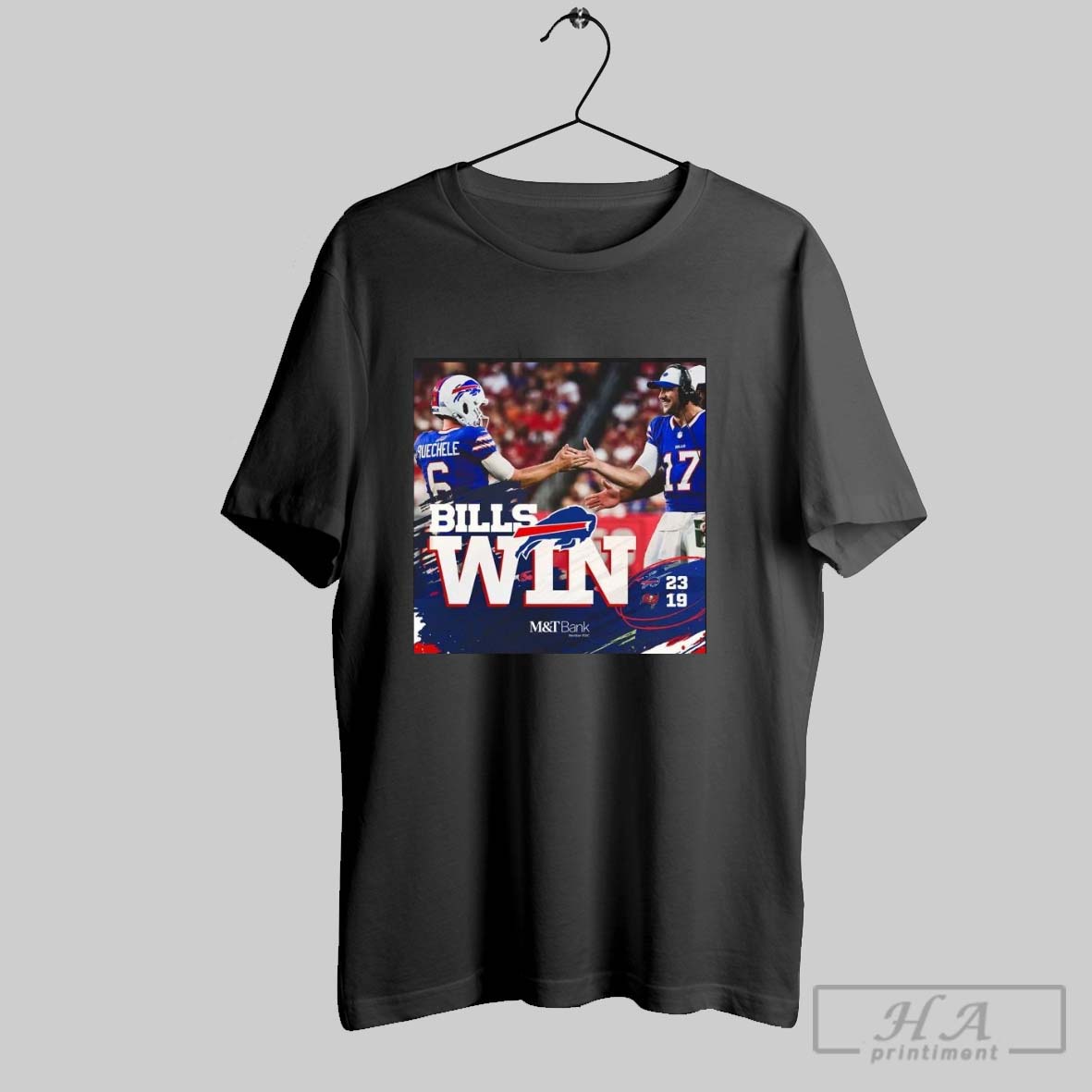Original Buffalo Bills Win 23 19 Tampa Bay Buccaneers 2025 Nfl Preseason Week 3 Final Score T Shirt
