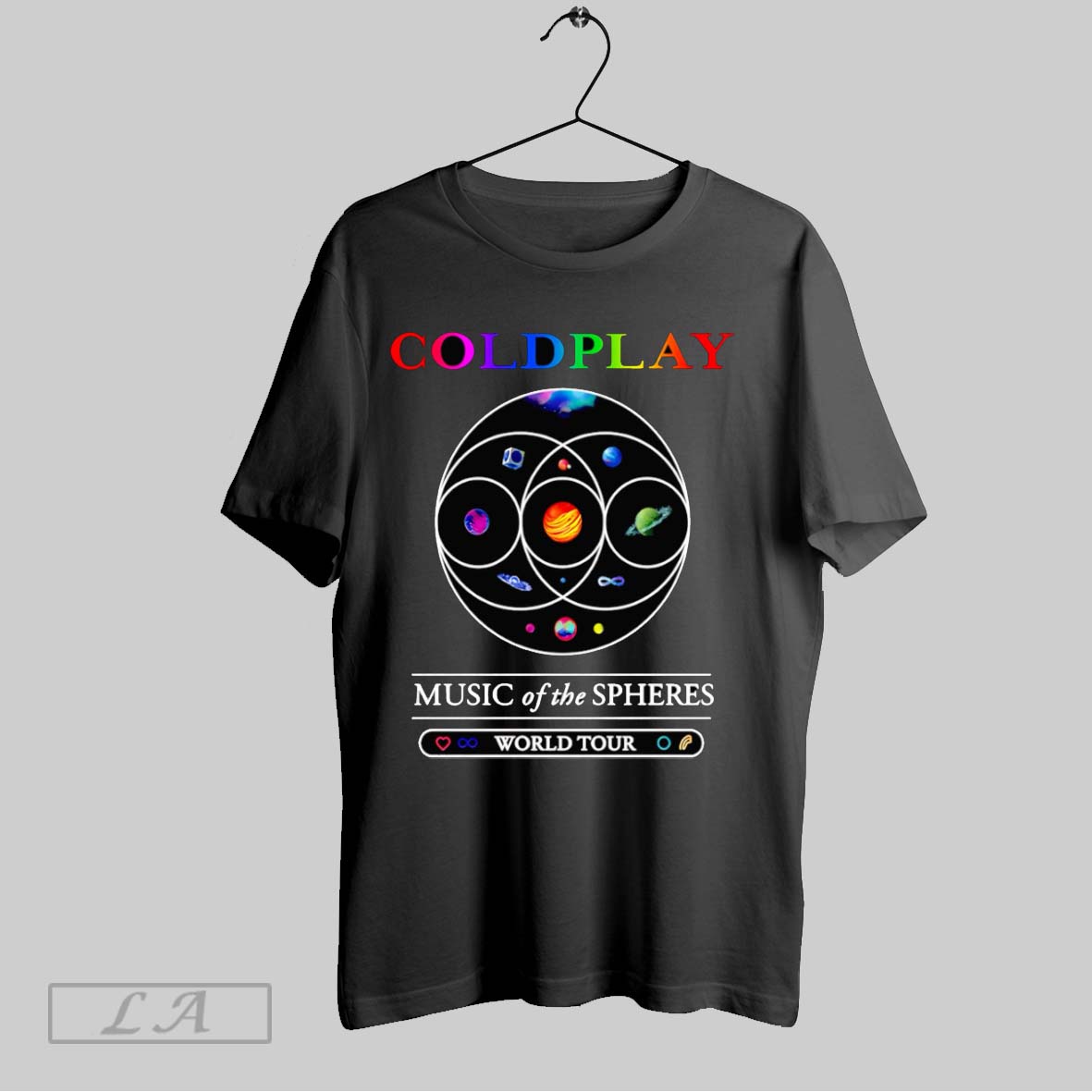 Original Coldplay Music Of The Spheres World Tour Shirt