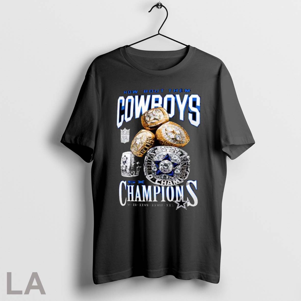 Original Dallas Cowboys Merchandise 5x Rings T Shirt Shirt
