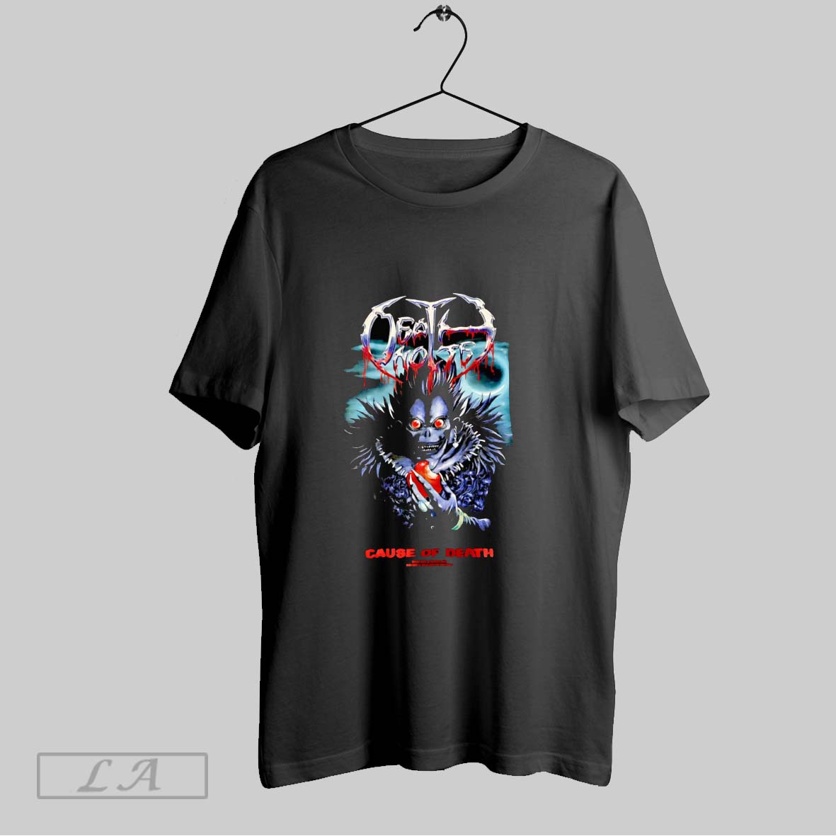Original Death Note X Obituary Cause Of Death T Shirt Shirt