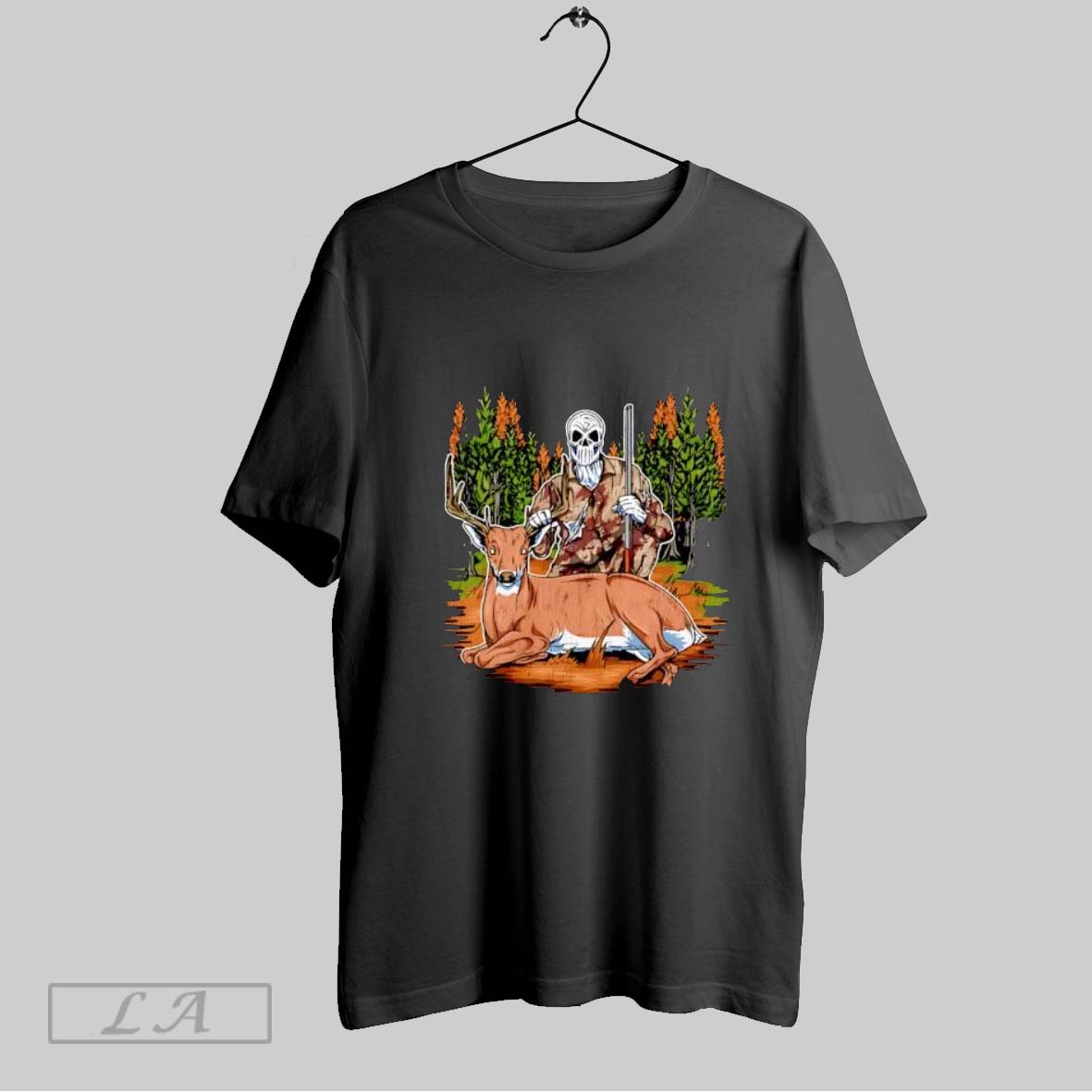 Original Deer Hunting Hunter Skeleton T Shirt Shirt