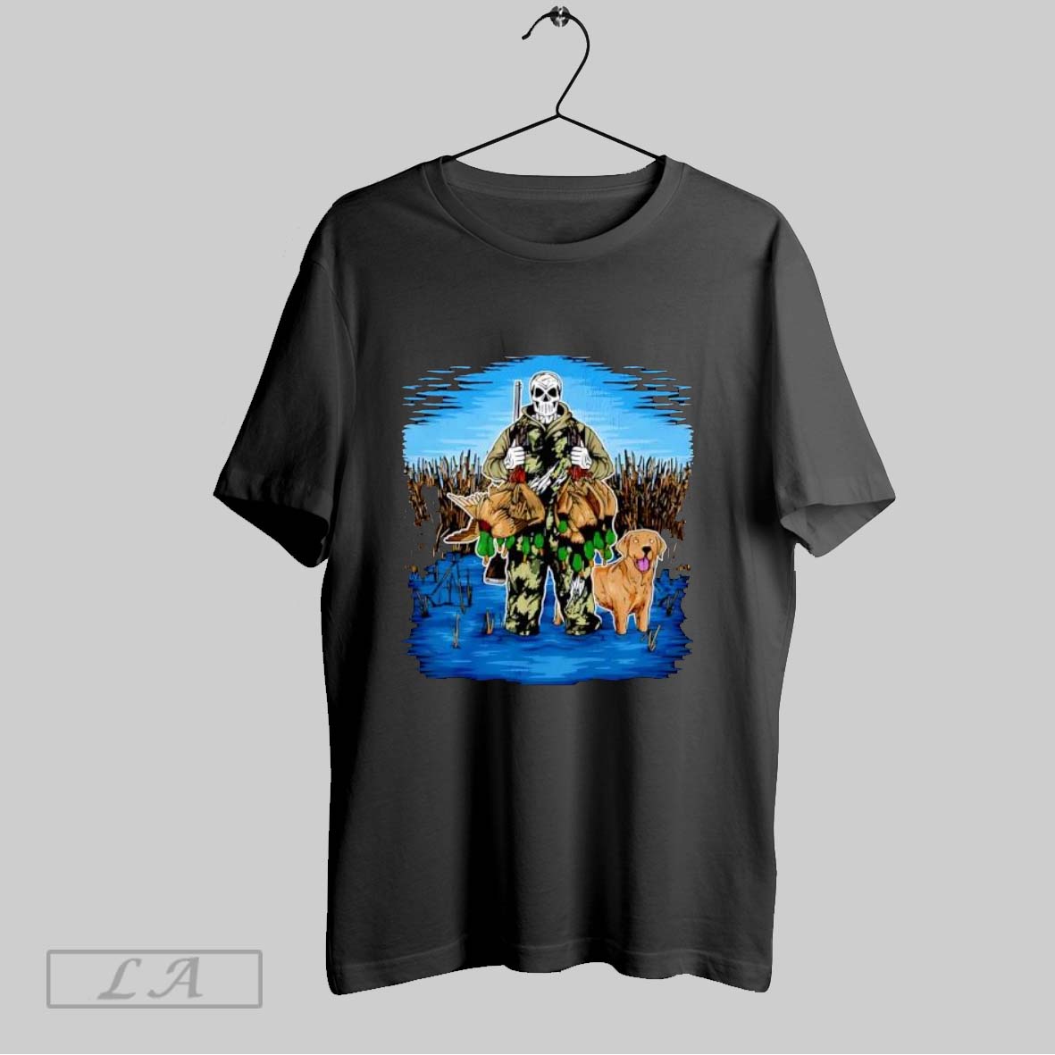 Original Duck Hunting Hunter Skeleton T Shirt Shirt