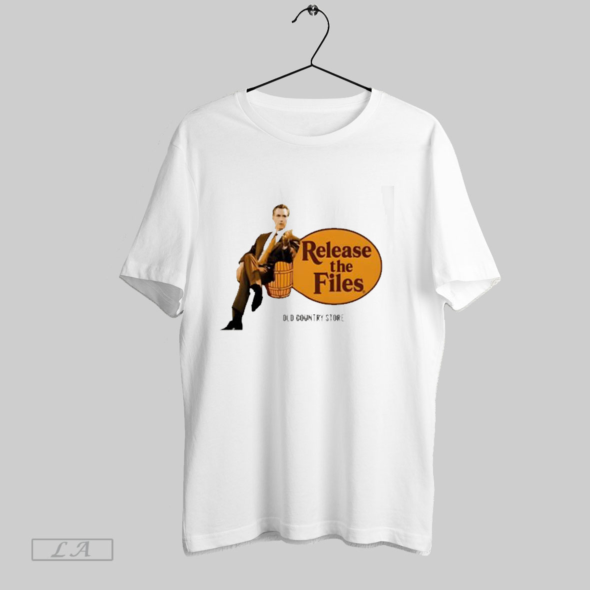 Original Gavin Newsom Cracker Barrel Release The Files Old Country Store T Shirt