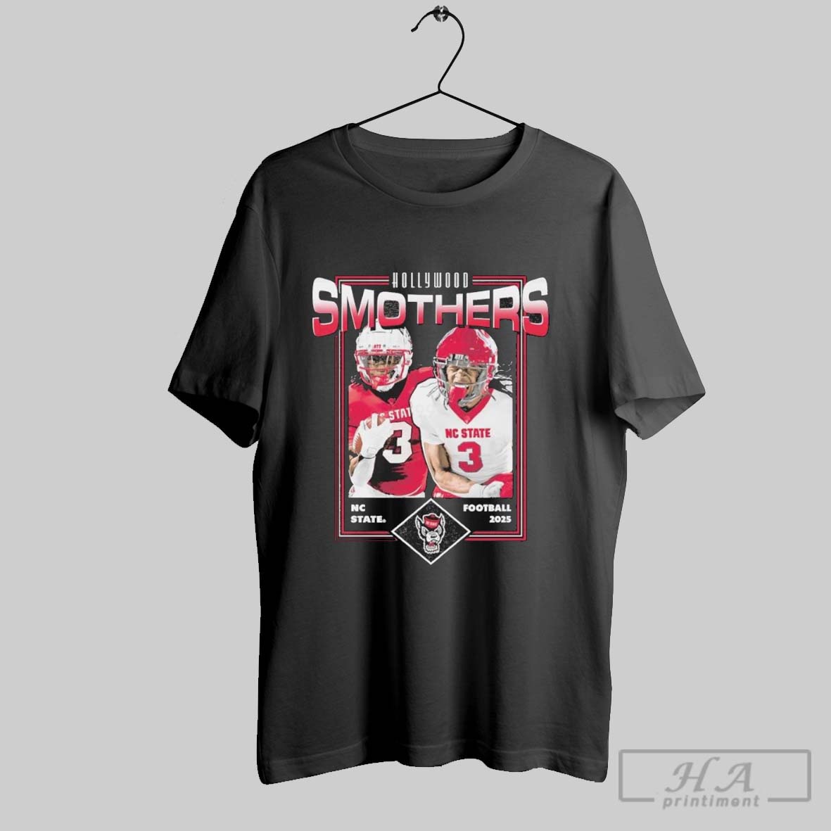 Original Hollywood Smothers Nc State Football 2025 T Shirt