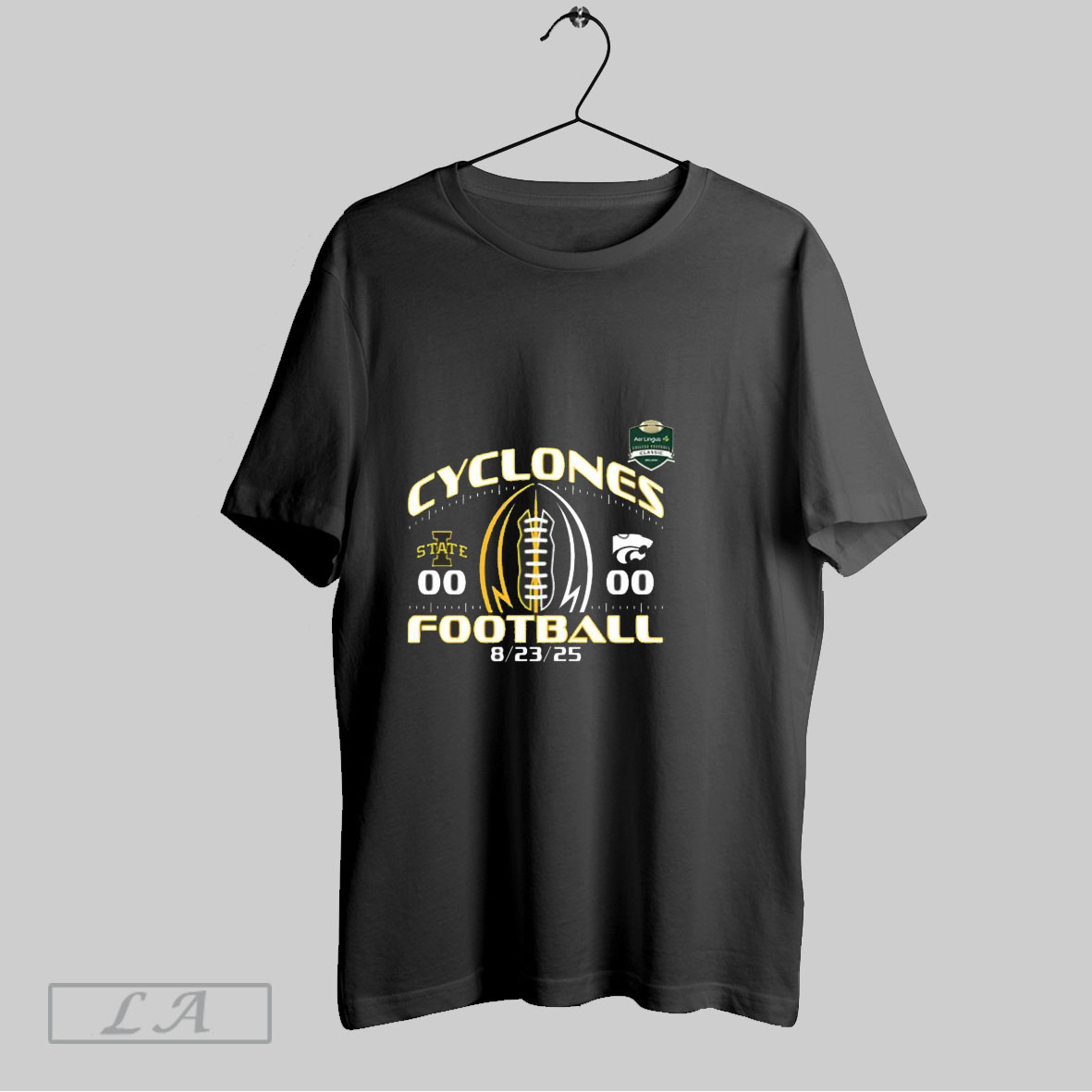 Original Iowa State Cyclones Cardinal Football Beat Kansas State Score T Shirt