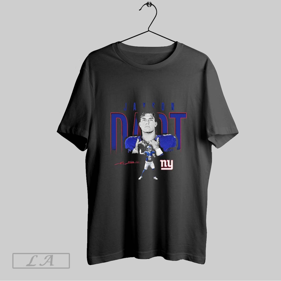 Original Jaxson Dart New York Giants Humble Shadow Player Graphic T T Shirt Shirt