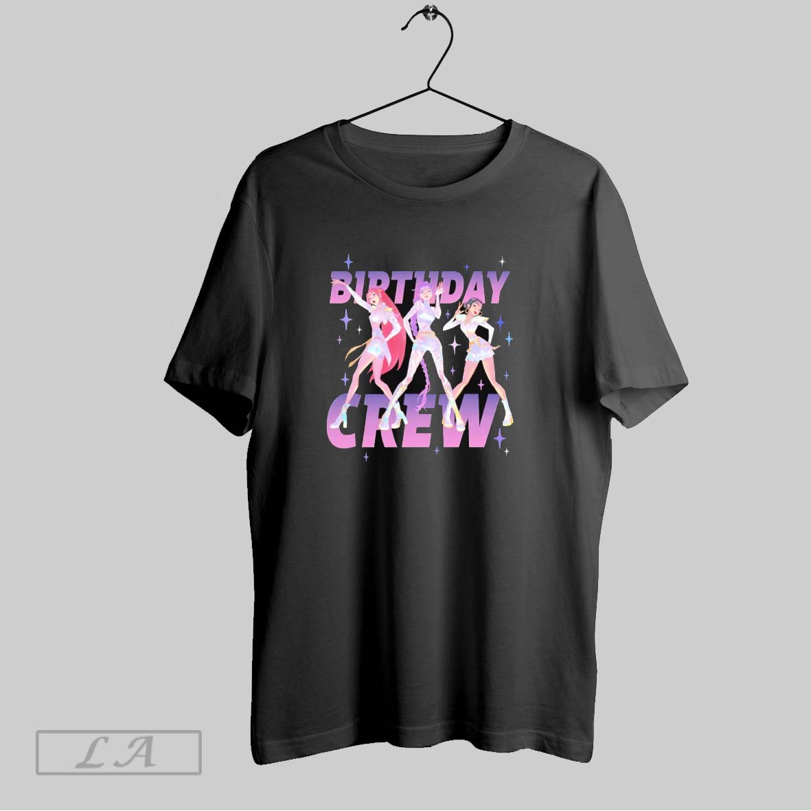 Original Kpop Demon Hunters Birthday Crew Shirt