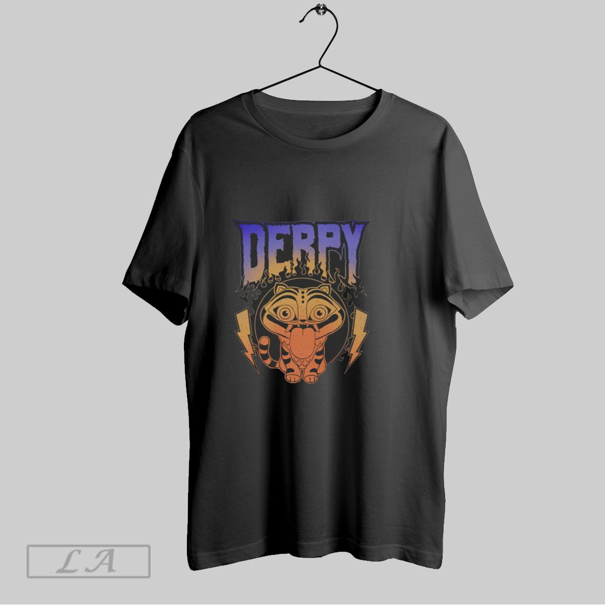 Original Kpop Demon Hunters Derpy Rock T Shirt
