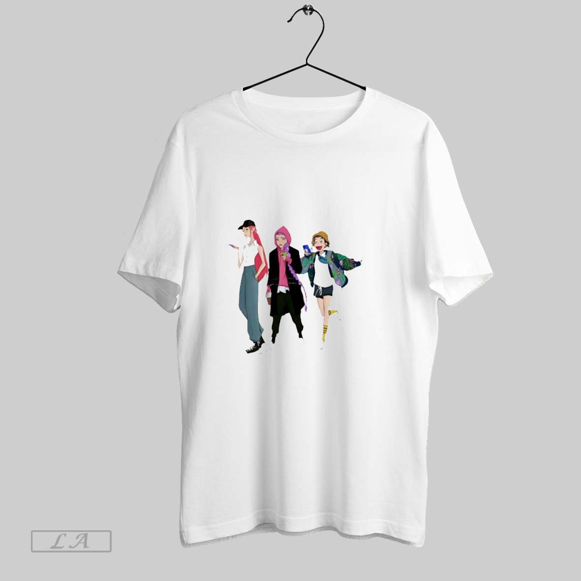Original Kpop Demon Hunters Huntr X Off Duty Youth T Shirt Shirt