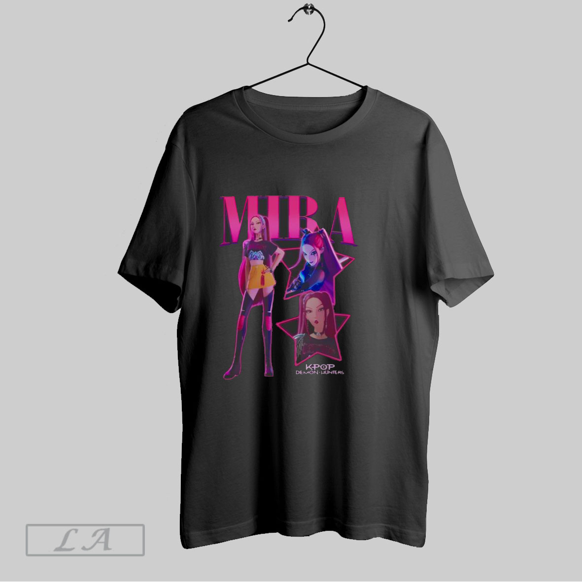 Original Kpop Demon Hunters Mira Collage T Shirt