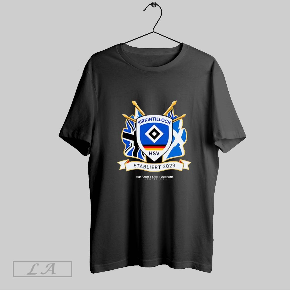 Original Kirkintilloch Hsv Etabliert 2023 Logo T Shirt Shirt