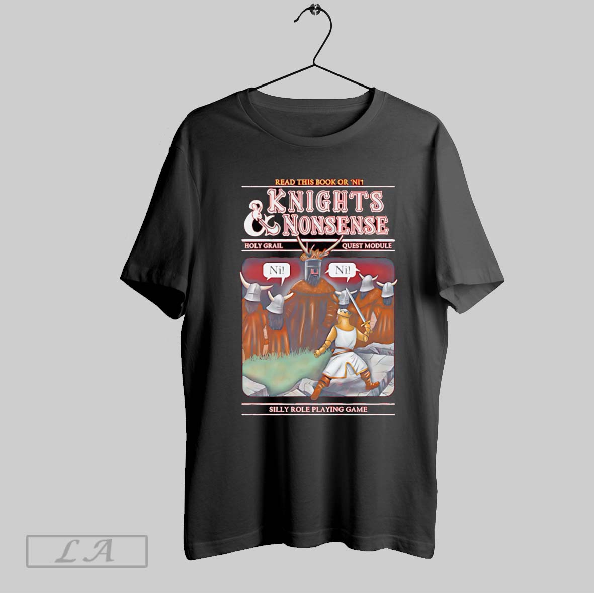 Original Knights And Nonsense Holy Grail Quest Module T Shirt Shirt