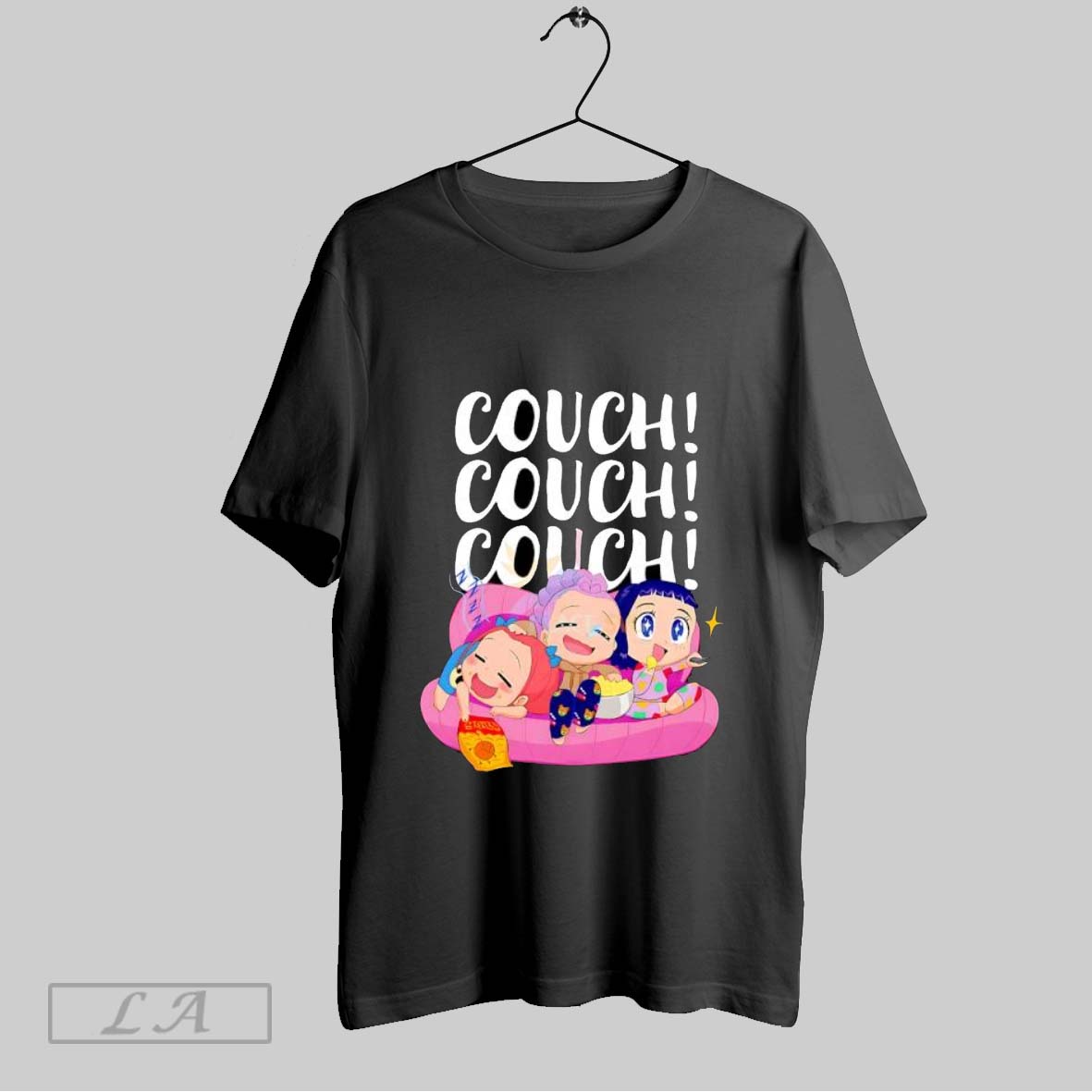 Original Kpop Demon Hunters Couch Couch Couch T Shirt Shirt